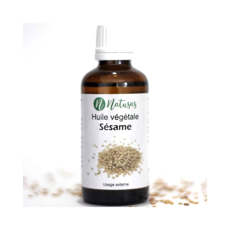 1038 NATUSAS LABO - Huiles végétales - Huile de sésame de 100 ml – Image 1