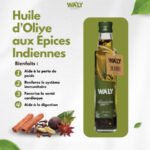 Bouteille de 250 ml de Huile d'Olive Aromatisée aux Piments et Herbes de Montagne – Image 2