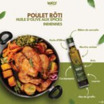 Bouteille de 250 ml de Huile d'Olive Aromatisée aux Piments et Herbes de Montagne – Image 4