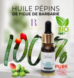 Biovall huile de pépins de figues de barbarie BIOLOGIUE 100% naturel 30 ml – Image 4