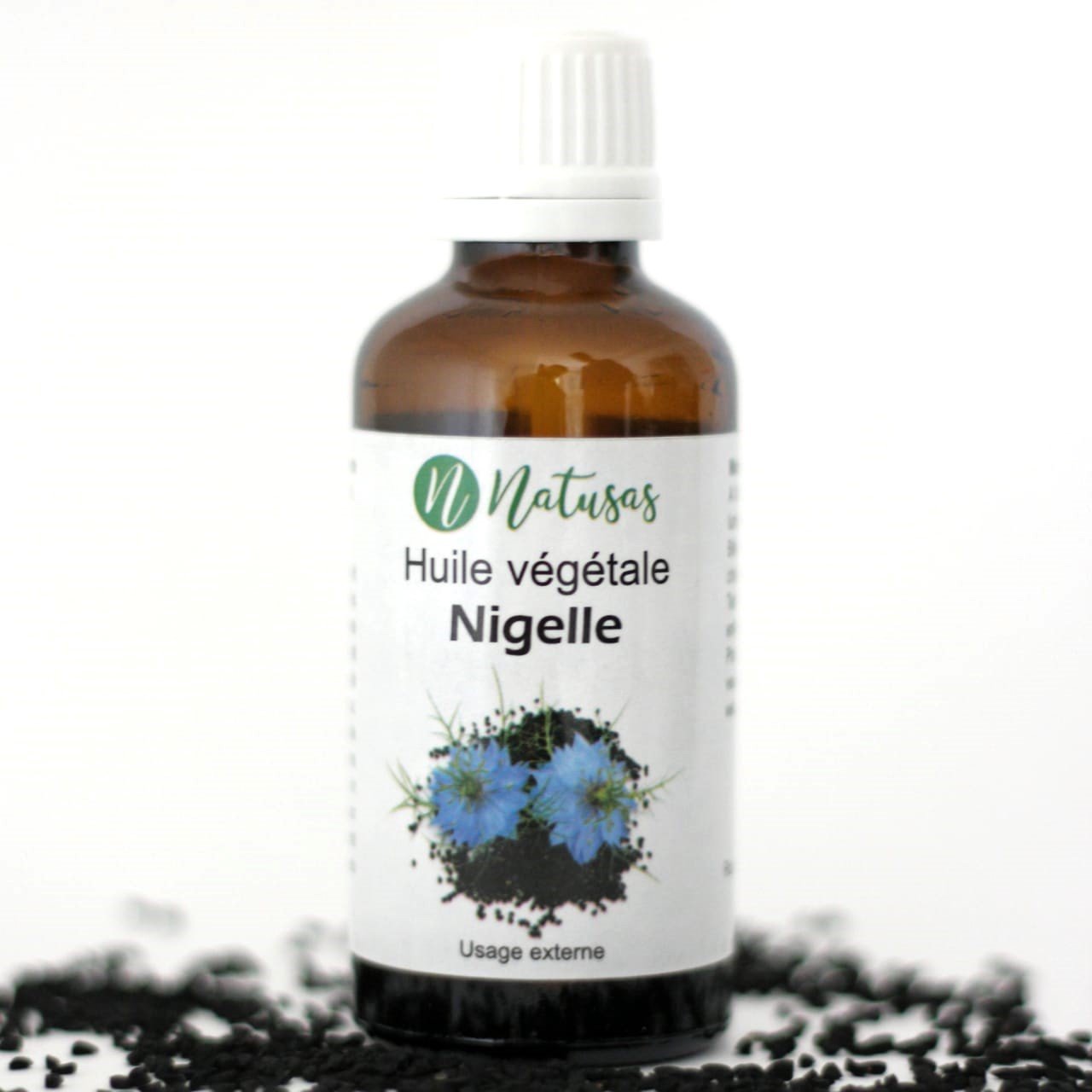 NAM 1036 NATUSAS LABO - Huiles végétales - Huile de nigelle de 100 ml – Image 1