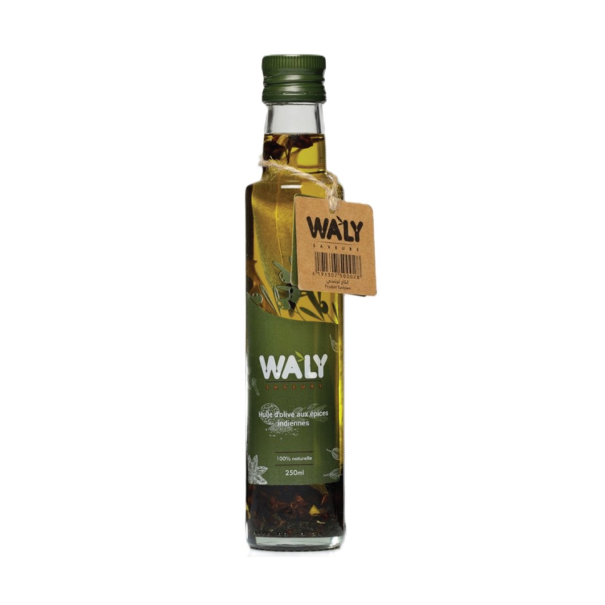 rectif 3 Bouteille de 250 ml de Huile d'Olive Aromatisée aux Piments et Herbes de Montagne – Image 1