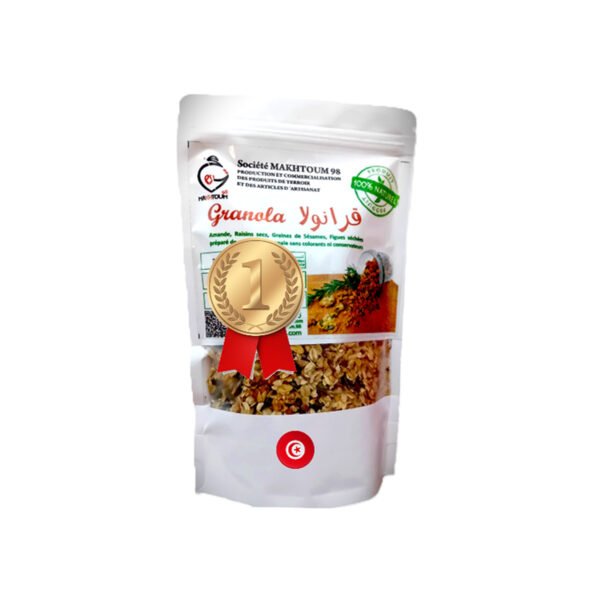 Granola 100% naturel avec un goût et une saveur authentique – 250 g