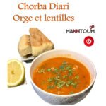 Soupe d'orge et lentilles 100% naturel - 500g - Grains ancestraux Orge de variété « Ardhaoui" – Image 2
