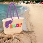 Sac polyvalente épaule italienne design Enjoy en fibre de palmier naturelle – Image 2