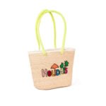 Sac polyvalente épaule italienne design Holliday en fibre de palmier naturelle