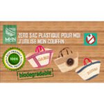 City Bag - Sac de courses motif Tozeur en fibre de palmier naturelle – Image 4