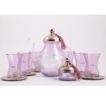 Service à thé haute de gamme en verre soufflé MZA 1164 – Image 3