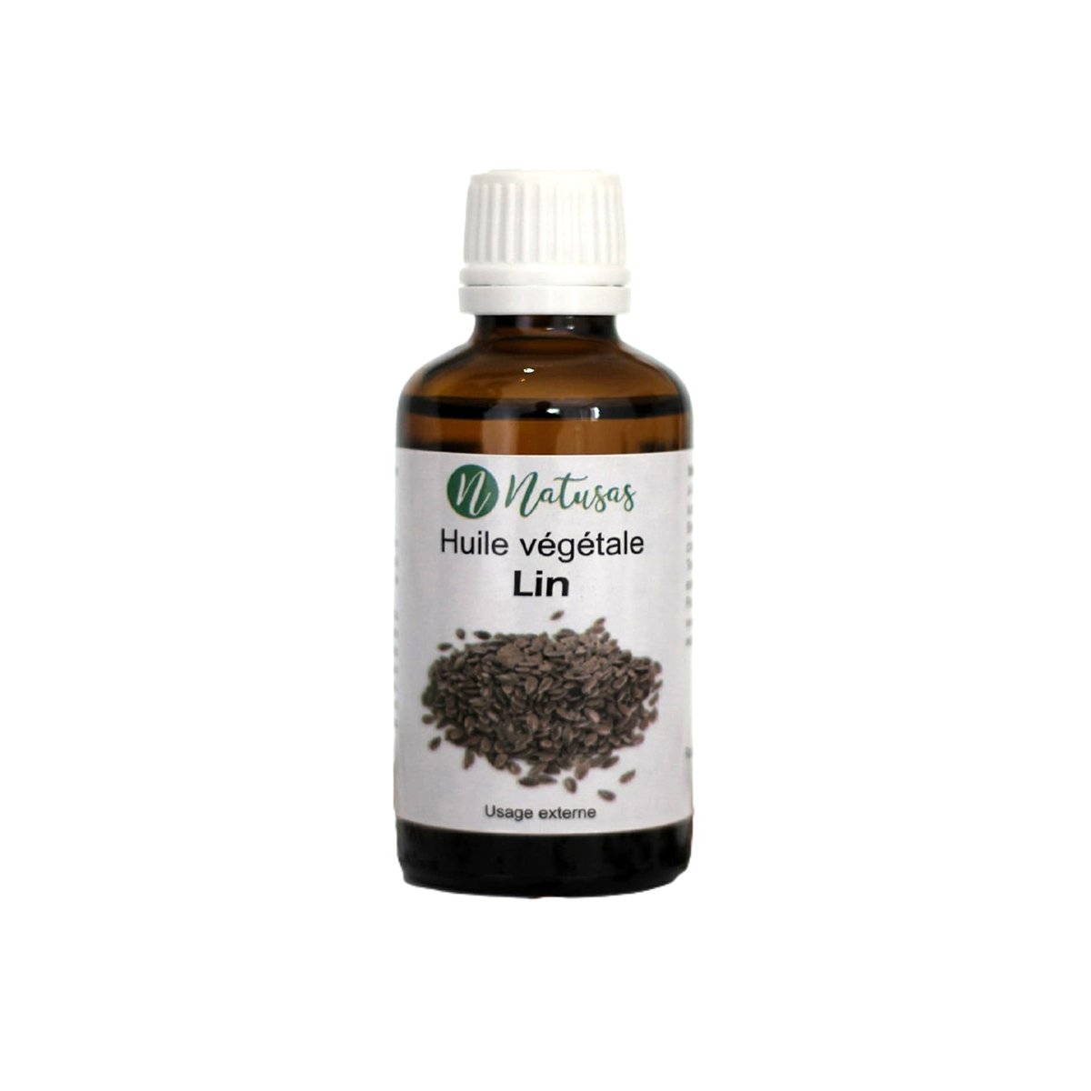 NAM 3031 NATUSAS LABO - Huiles végétales - Huile de lin Flacon de 30 ml – Image 1