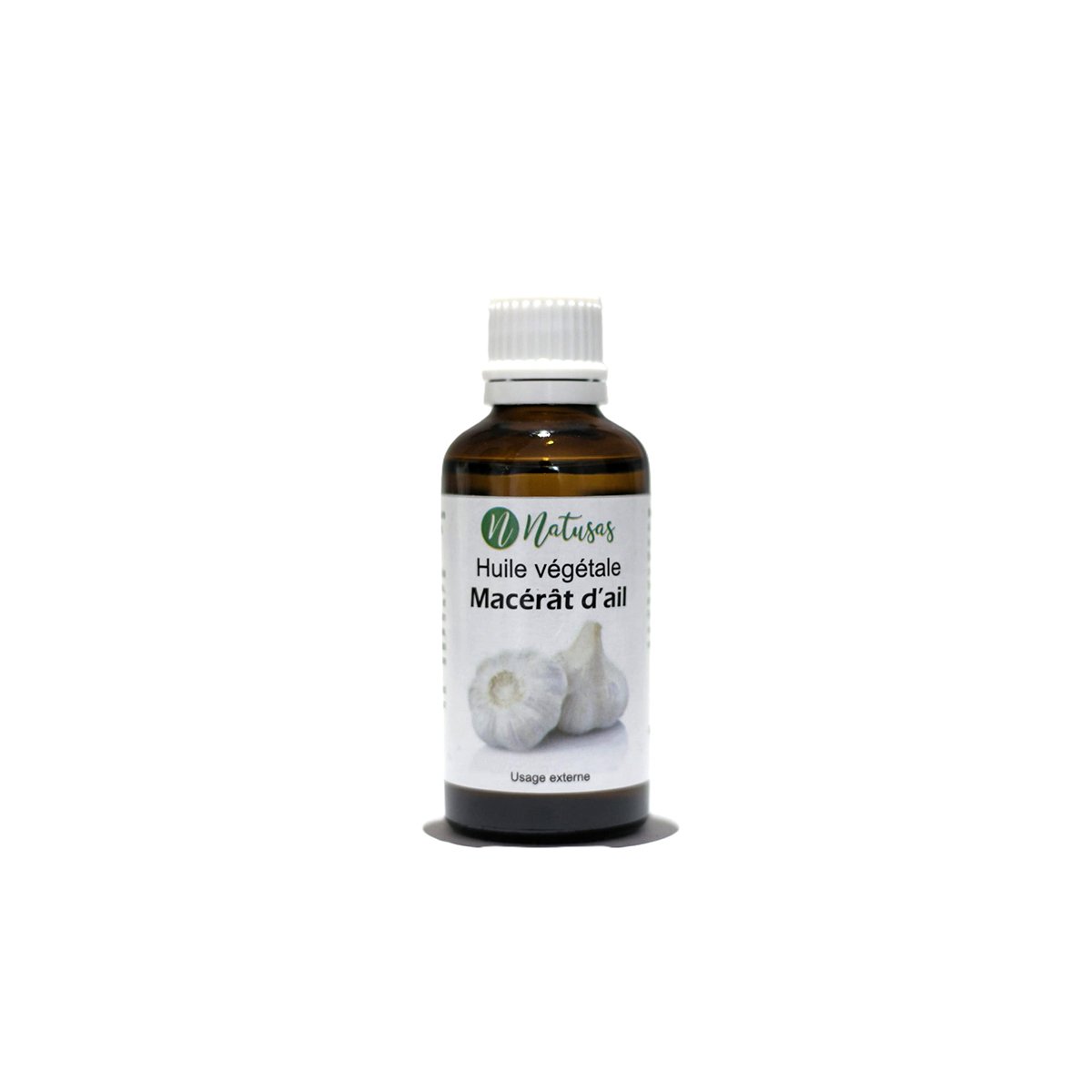 NAM 5033 NATUSAS LABO - Huiles végétales - Huile de macérât d’ail de 50 ml – Image 1