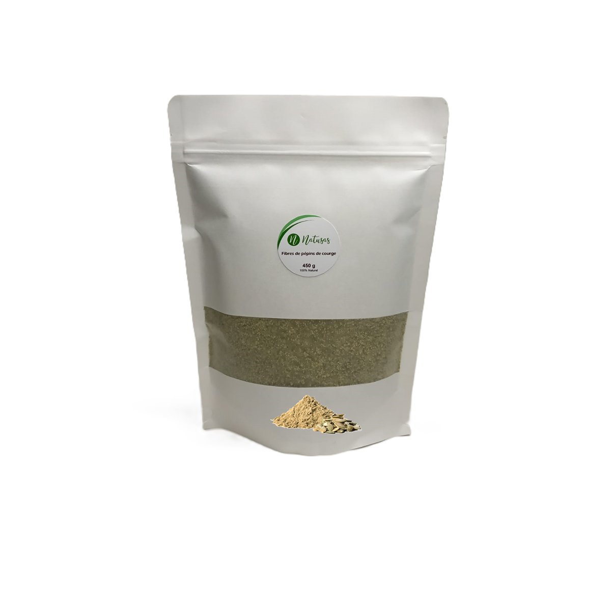 NAM 9003 NATUSAS LABO - Cosmétiques Naturels - Fibres de pépins de courge 450 g – Image 1