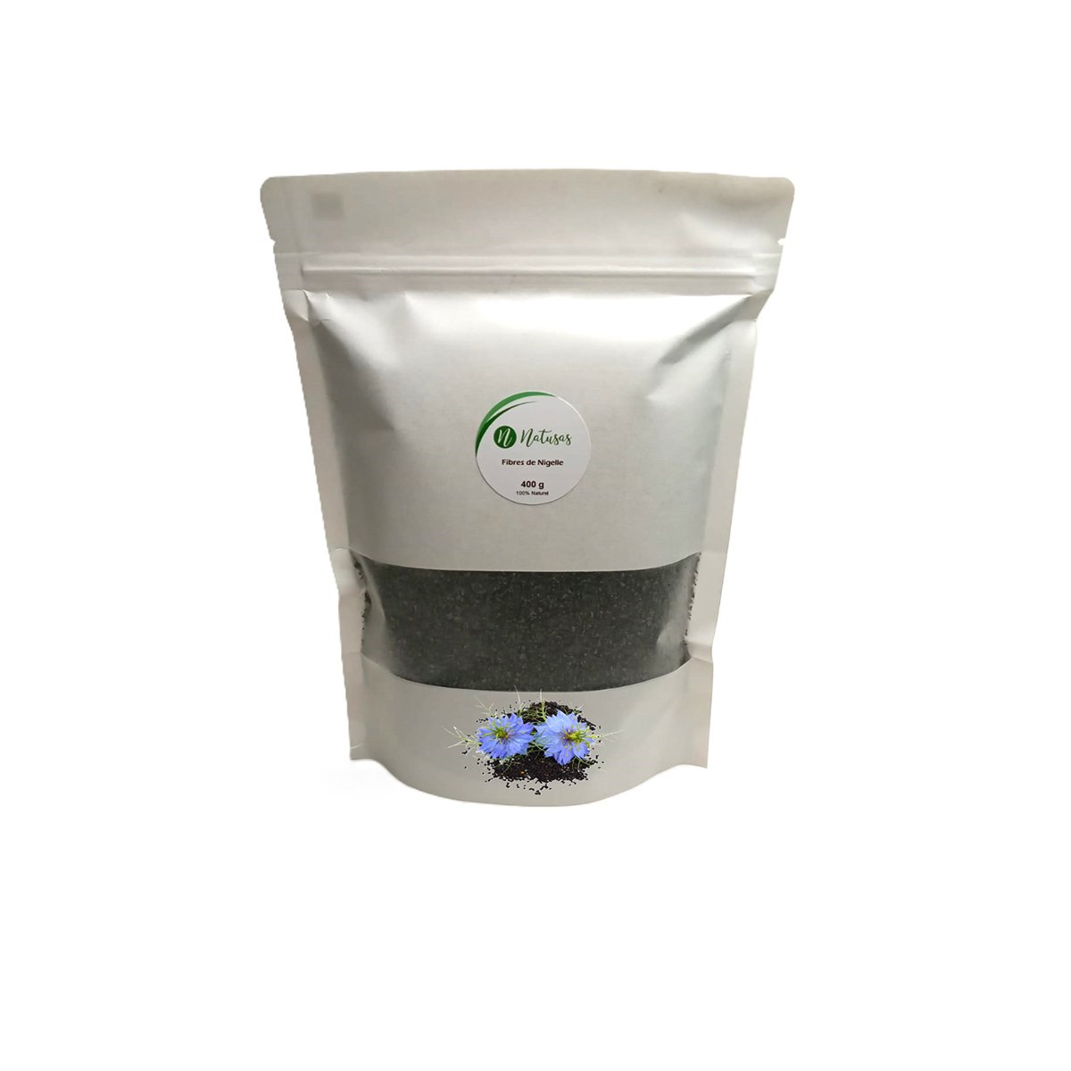 NAM 9004 NATUSAS LABO - Cosmétiques Naturels - Fibres de nigelle 400 g – Image 1