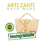 Sac de courses – Coffin - Panier ajouré tressé à la main en fibre de palmier naturelle – Image 2
