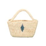 Sac de courses – Coffin - Panier ajouré tressé à la main en fibre de palmier naturelle