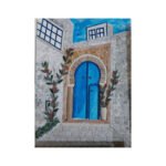 ŒUVRES D’art sélectionnées par nos créateurs – Tableau Mdina 2 mosaïque de marbre sur toile