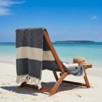 2 fouta en coton - Diamond en Gris et Gris anthracite PTZ 4011 – Image 2