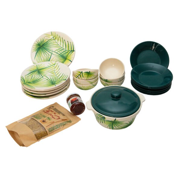 Pack Double Plaisir à Table "Oasis" 20 pièces en céramique TOP 2349