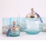Service à thé  haute de gamme en verre soufflé MZA 1162 – Image 5