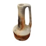 Collection Héritage Khalti Jomaa - Vase design jarre avec grande anse en Poterie de sejnane en couleur de terre cuite
