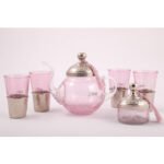 Services à thé haute de gamme en verre soufflé design classique MZA 1161 – Image 3