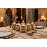 Coffret de 6 verrines rustique MM en verre soufflé craquelé fait à la main – Image 2