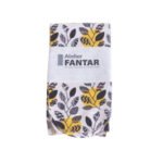 Chaussettes Artisanales Feuille haut de gamme en Tissu Imprimé signée Atelier Fantar