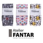 Chaussettes Artisanales Feuille haut de gamme en Tissu Imprimé signée Atelier Fantar – Image 2