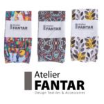 Chaussettes Artisanales Color Fantasy haut de gamme en Tissu Imprimé signée Atelier Fantar – Image 2