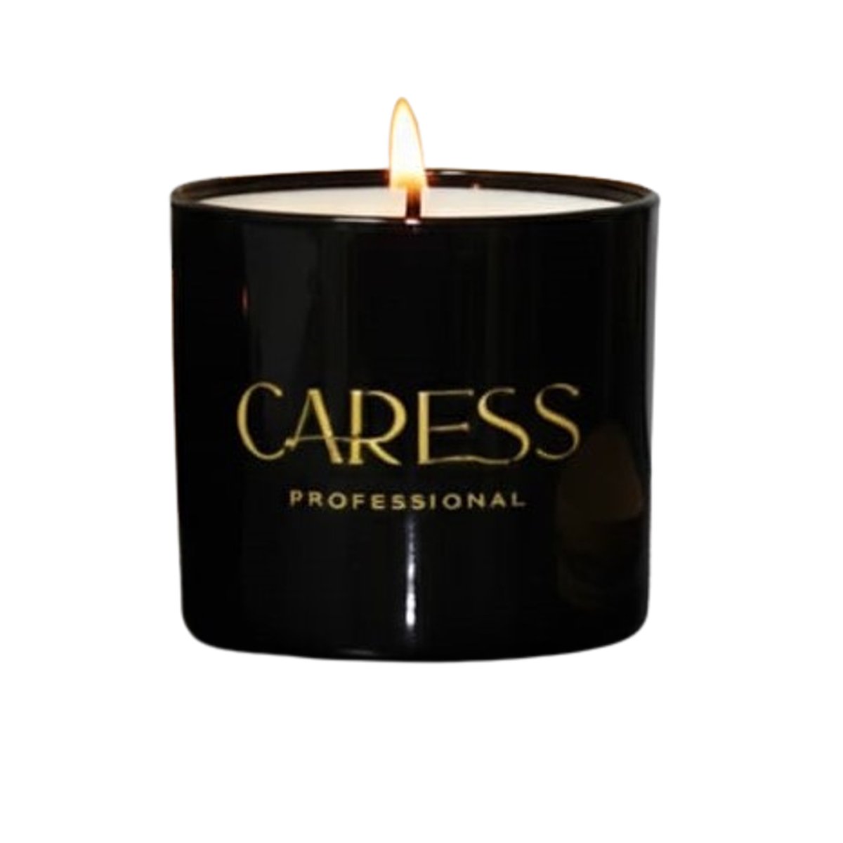 CPW 7715 Bougie parfumées Caresse Professional bouquets fleuris Sublime Vanille! 100% fabrication artisanale Flacon en noir – Image 1