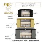 Organisateur de Rangement pour Vêtements et Penderies, Boite de Rangement Vêtement T1 – Image 3