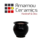 Pot en céramique émaillé esprit vintage design italien T 4 – Image 4