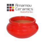 Pot en céramique émaillé esprit vintage design Classique T 3 – Image 4