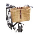 Panier écologique en jonc pour vélo - Le panier multifonction ultra tendance du moment. - Créations Exclusives Narys.Tn