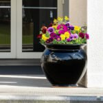 Pot en céramique émaillé esprit vintage design italien T 4 – Image 2