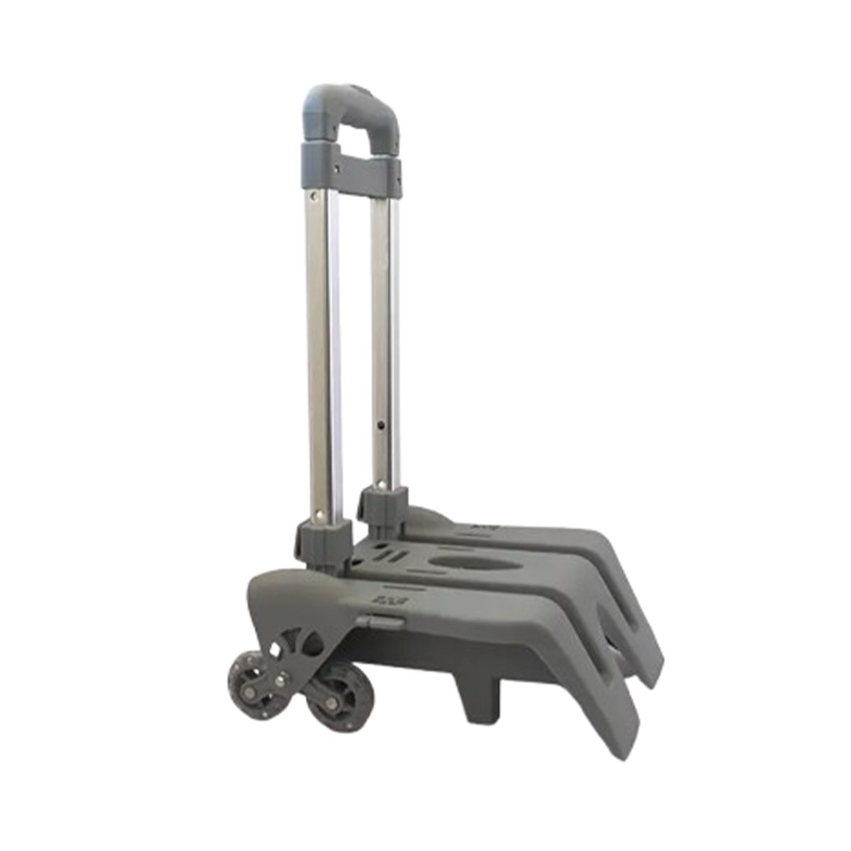 BOC 9023 Chariot à leviers de nouvelle génération haut de gamme en bleu Chariot à Sac à Dos et Cartable en Alliage d'Aluminium - Trolley Pliable 6 Roues 360° pour Enfants, Adolescents et Adultes - Idéal pour l'École et les Voyages – Image 1