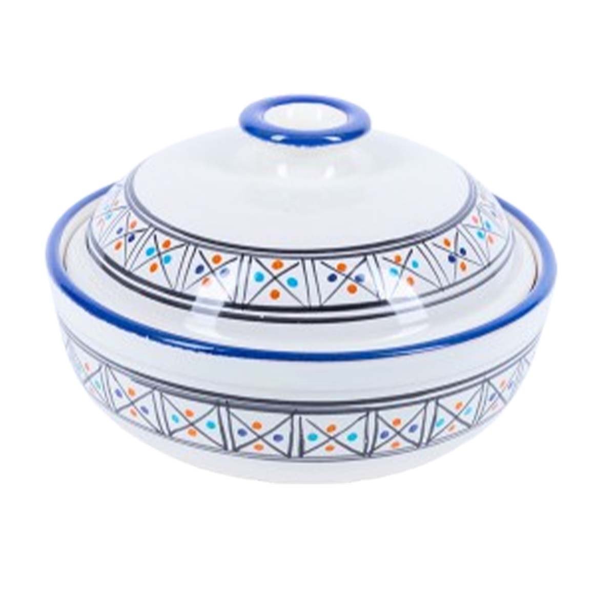 AMC 2412 Soupière Utique haute de gamme en fine céramique fait main Ø 20cm – Image 1
