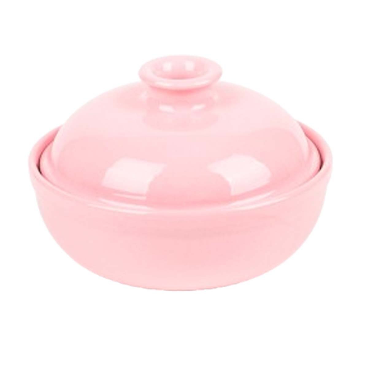 AMC 2417 Soupière Rose nude haute de gamme en fine céramique fait main Ø 20cm – Image 1