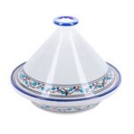 Tajine marocain Byrsa haute de gamme en fine céramique fait main Ø 20cm
