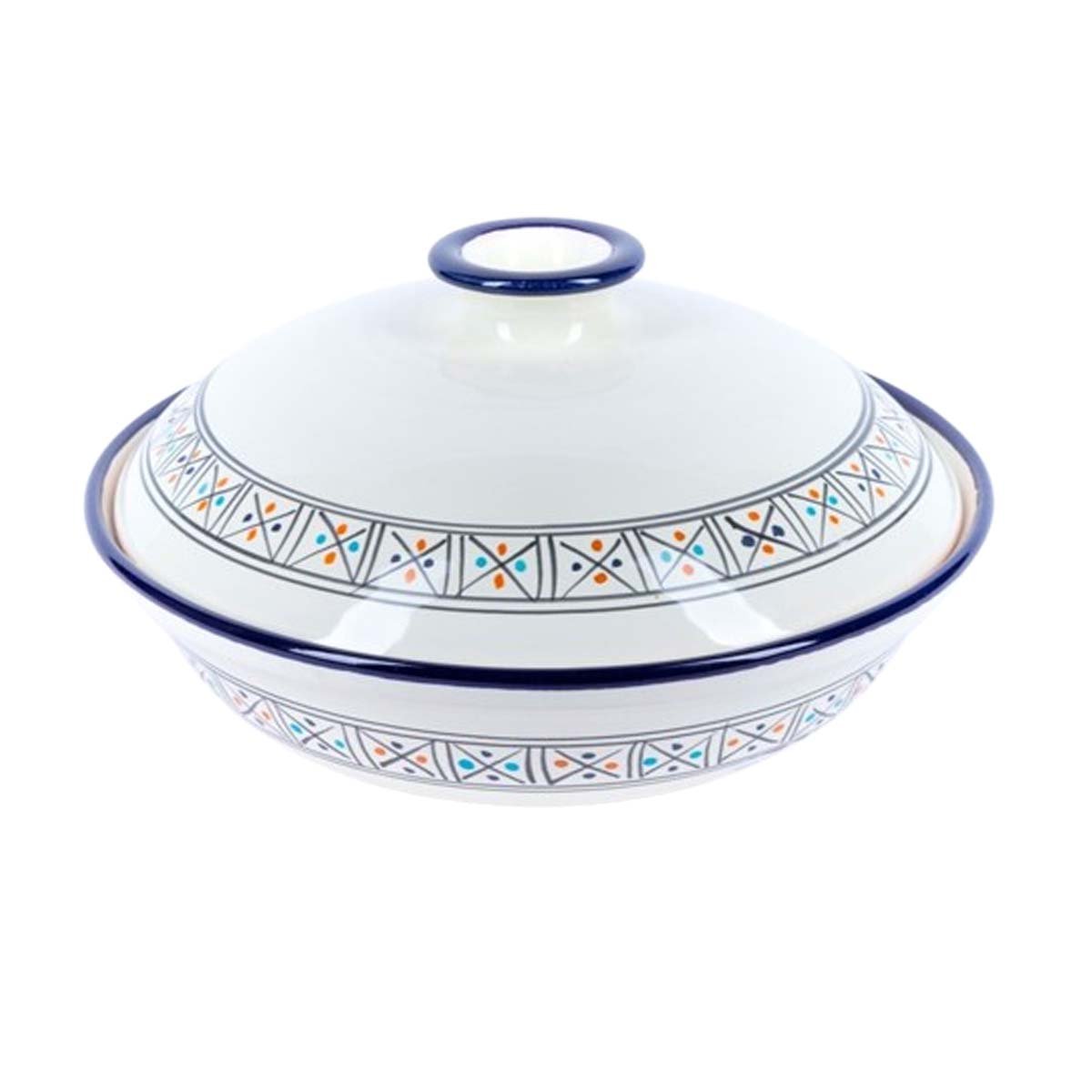 AMC 2510 Soupière Utique haute de gamme en fine céramique fait main Ø 25 cm – Image 1