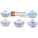 Soupière Margoum haute de gamme en fine céramique fait main Ø 25 cm – Image 3