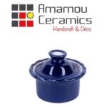 Petite Kerwena Bicolor haute de gamme en fine céramique fait main Ø 10 cm – Image 2