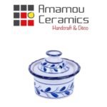 Petite Kerwena Hortensia haute de gamme en fine céramique fait main Ø 10 cm – Image 2