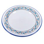 Assiette Plate Byrsa haute de gamme en fine céramique fait main Ø 29 cm