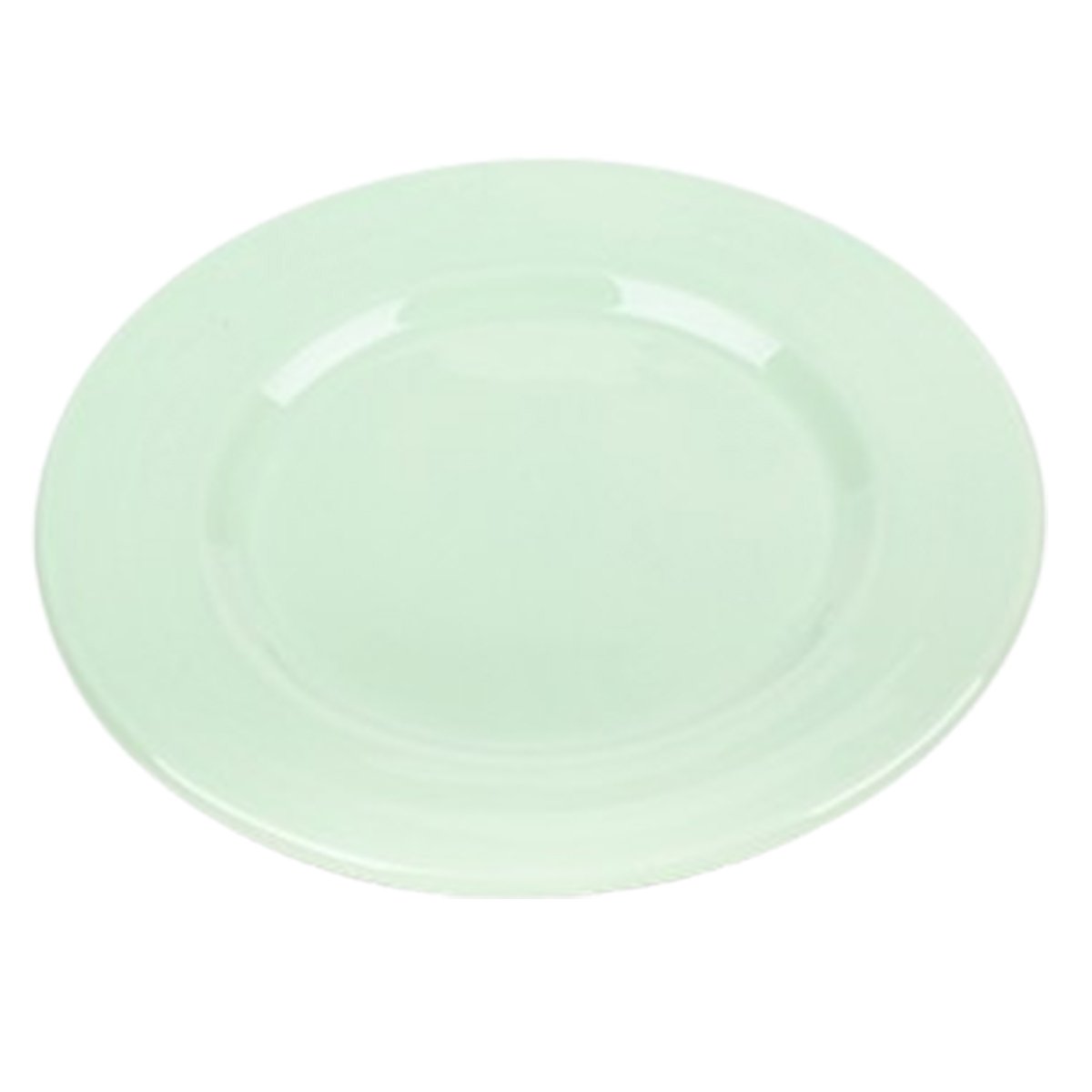 AMC 5116 Assiette Plate Vert d’eau haute de gamme en fine céramique fait main Ø 29 cm – Image 1