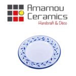 Assiette Plate Hortensia haute de gamme en fine céramique fait main Ø 29 cm – Image 2
