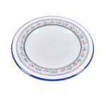Assiette Plate Utique haute de gamme en fine céramique fait main Ø 26 cm
