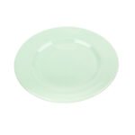 Assiette Plate Vert d’eau haute de gamme en fine céramique fait main Ø 26 cm