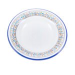 Assiette creuse Utique haute de gamme en fine céramique fait main Ø 22cm