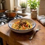 Assiette calotte Bon Vieux Temps haute de gamme en fine céramique fait main Ø 25 cm – Image 2