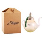 Théière PM en verre soufflé avec couvercle en cuivre MZA 1170 – Image 4